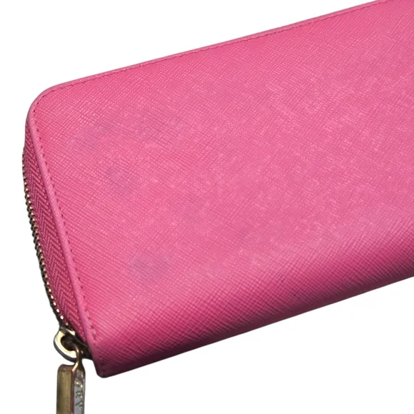Tory Burch Pink Women's Long Wallet Authentic - Call Outs! - Picture 5 of 11